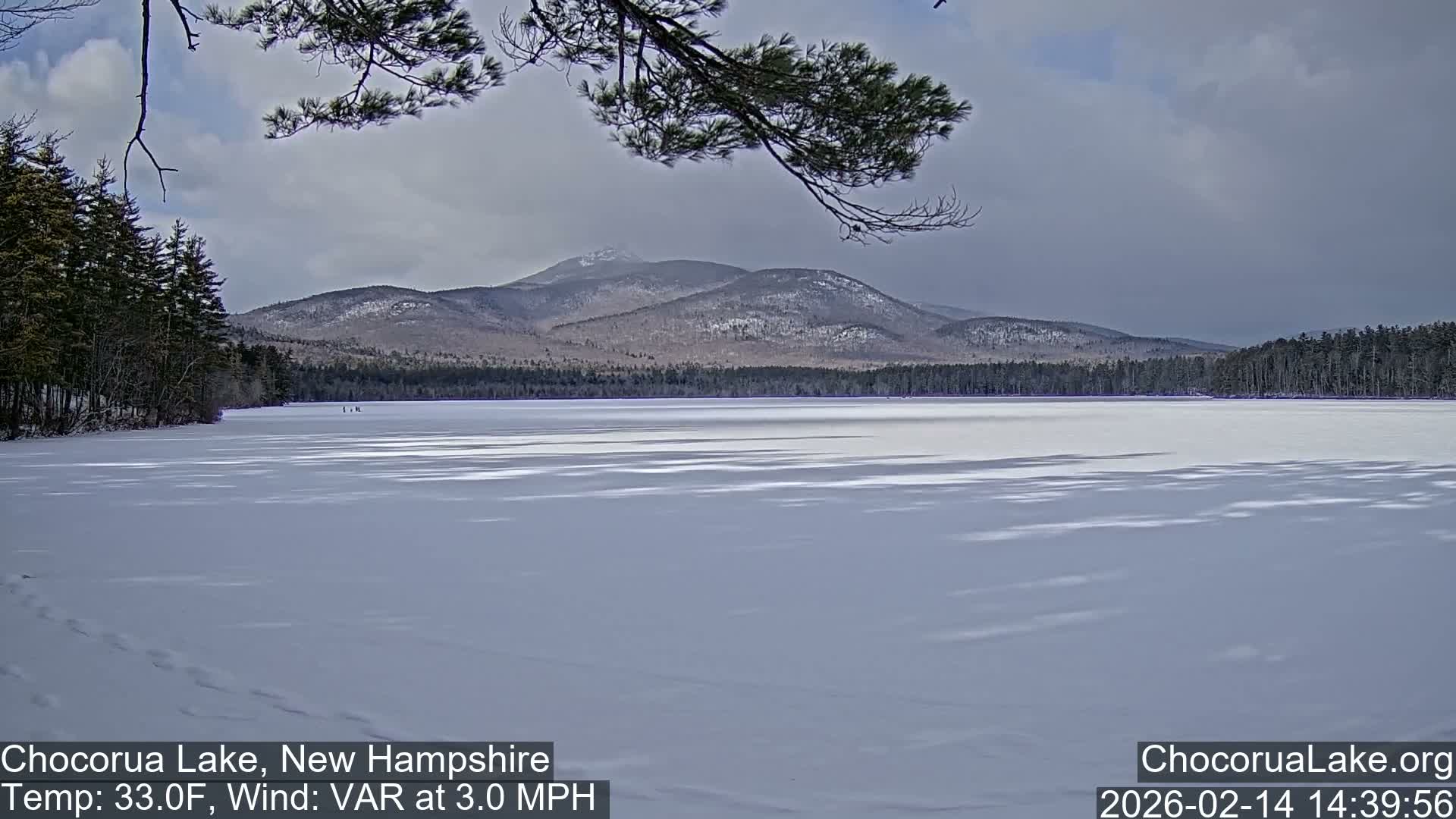 Chocorura Lake Live Cam - Tamworth, Carroll, New Hampshire, USA