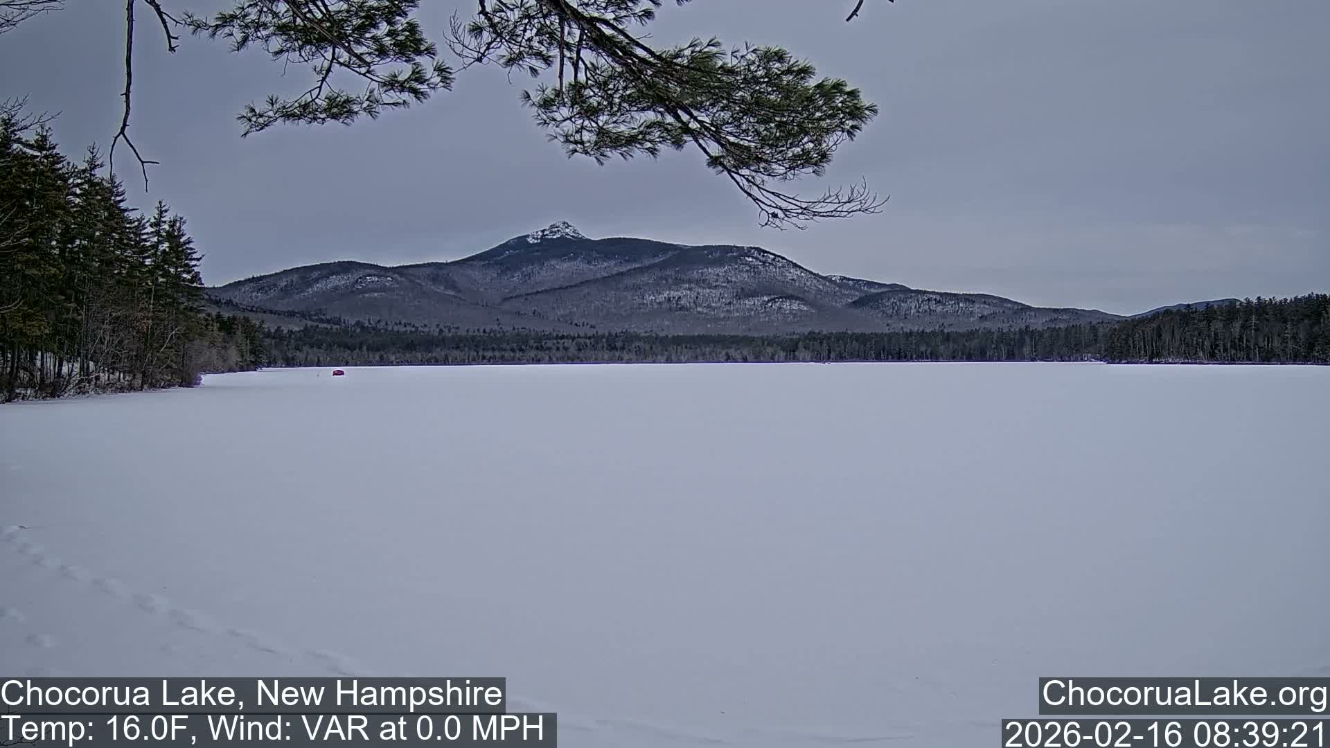 Chocorura Lake Live Cam - Tamworth, Carroll, New Hampshire, USA
