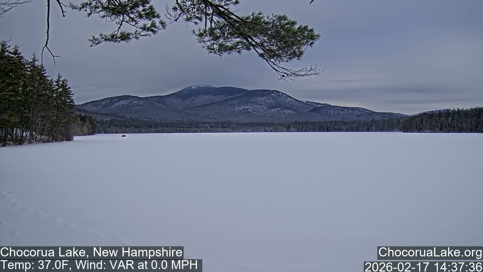 Chocorura Lake Live Cam - Tamworth, Carroll, New Hampshire, USA