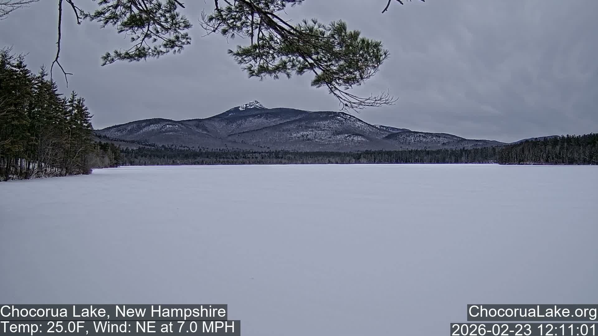 Chocorura Lake Live Cam - Tamworth, Carroll, New Hampshire, USA