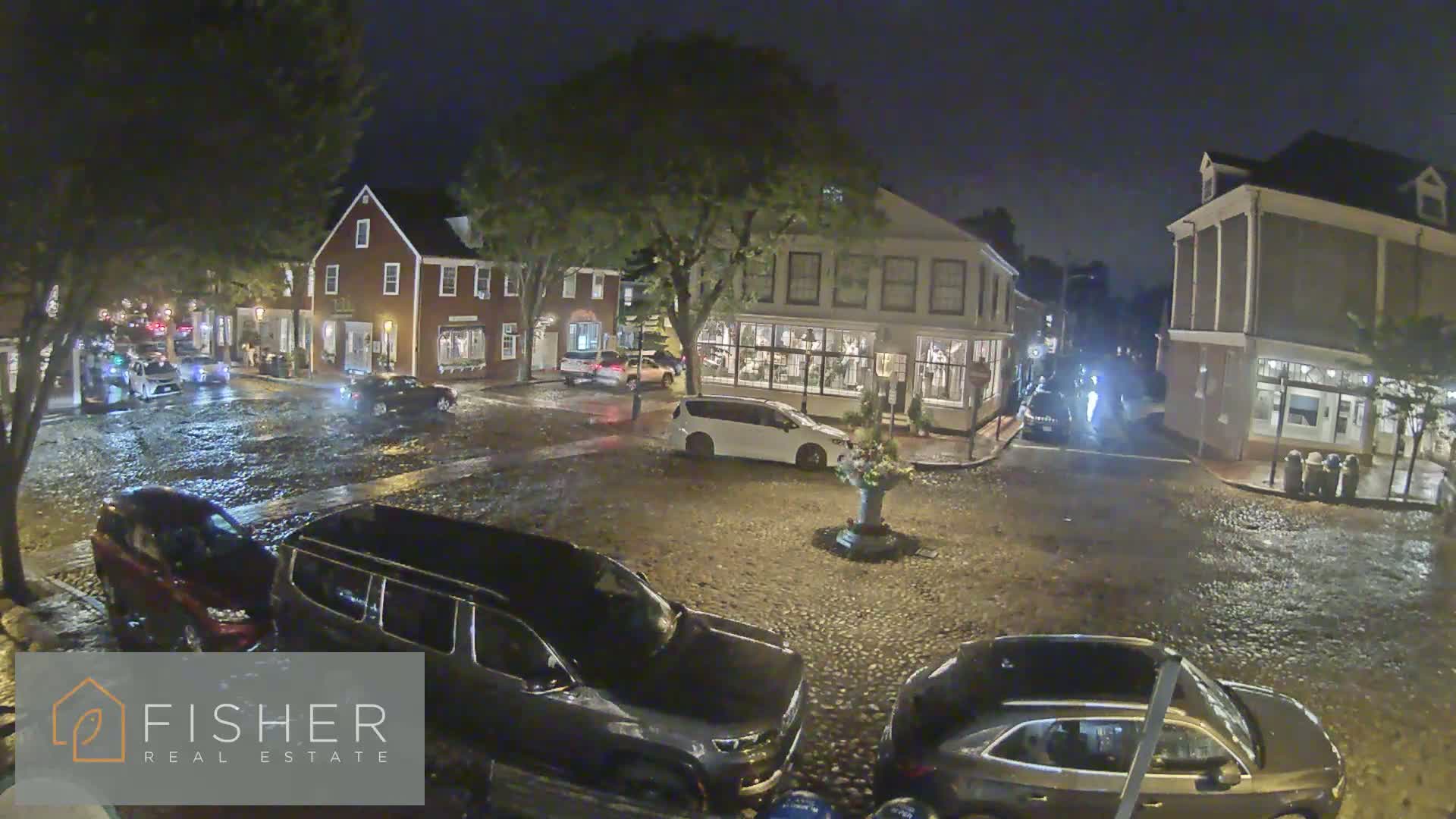 Nantucket Downtown Main Street towards East Live Cam - Nantucket,  Nantucket County, Massachusetts, USA