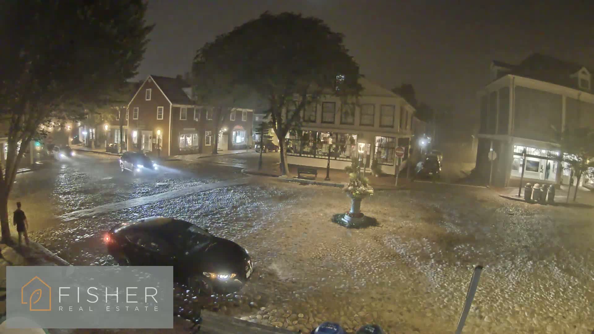Nantucket Downtown Main Street towards East Live Cam - Nantucket,  Nantucket County, Massachusetts, USA