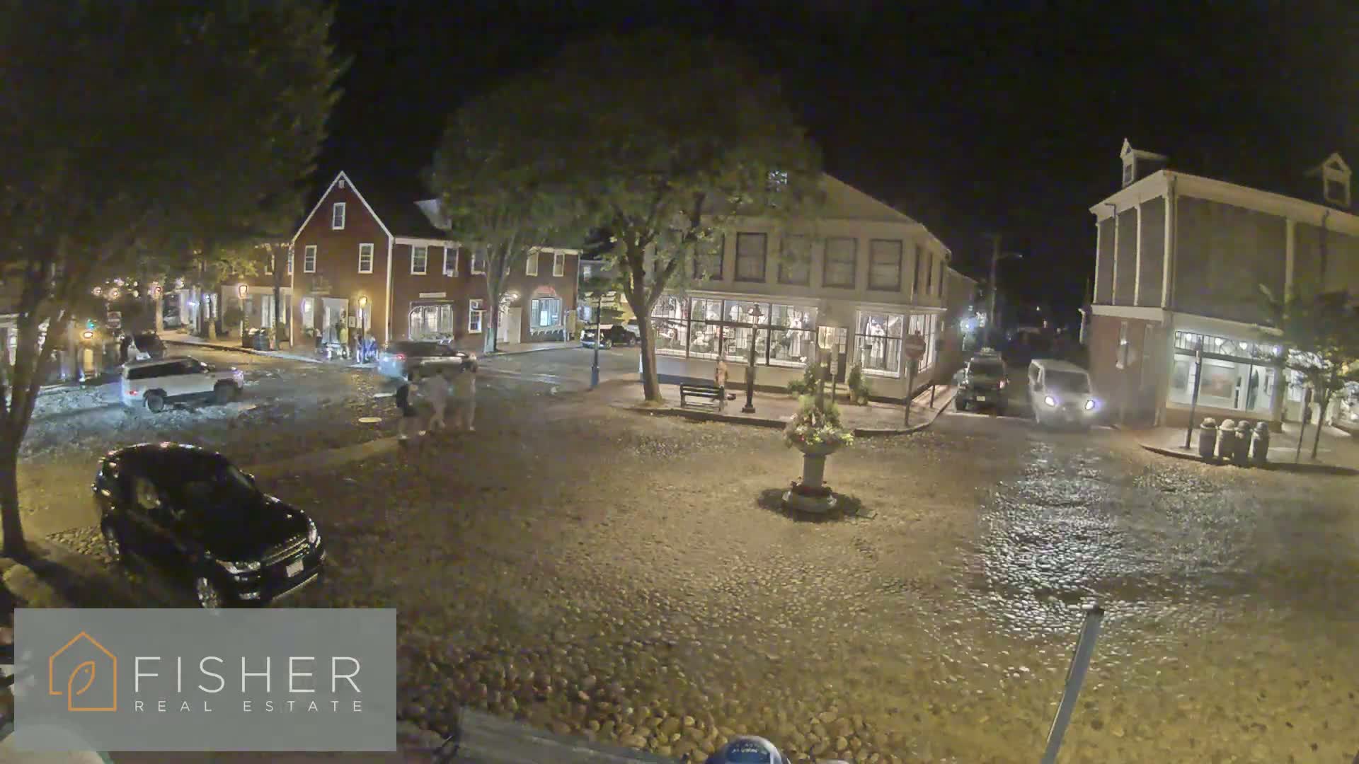 Nantucket Downtown Main Street towards East Live Cam - Nantucket,  Nantucket County, Massachusetts, USA