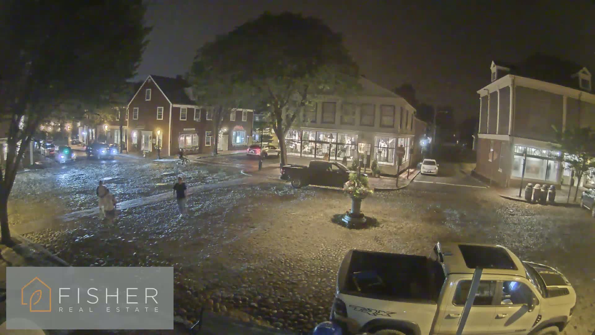 Nantucket Downtown Main Street towards East Live Cam - Nantucket,  Nantucket County, Massachusetts, USA