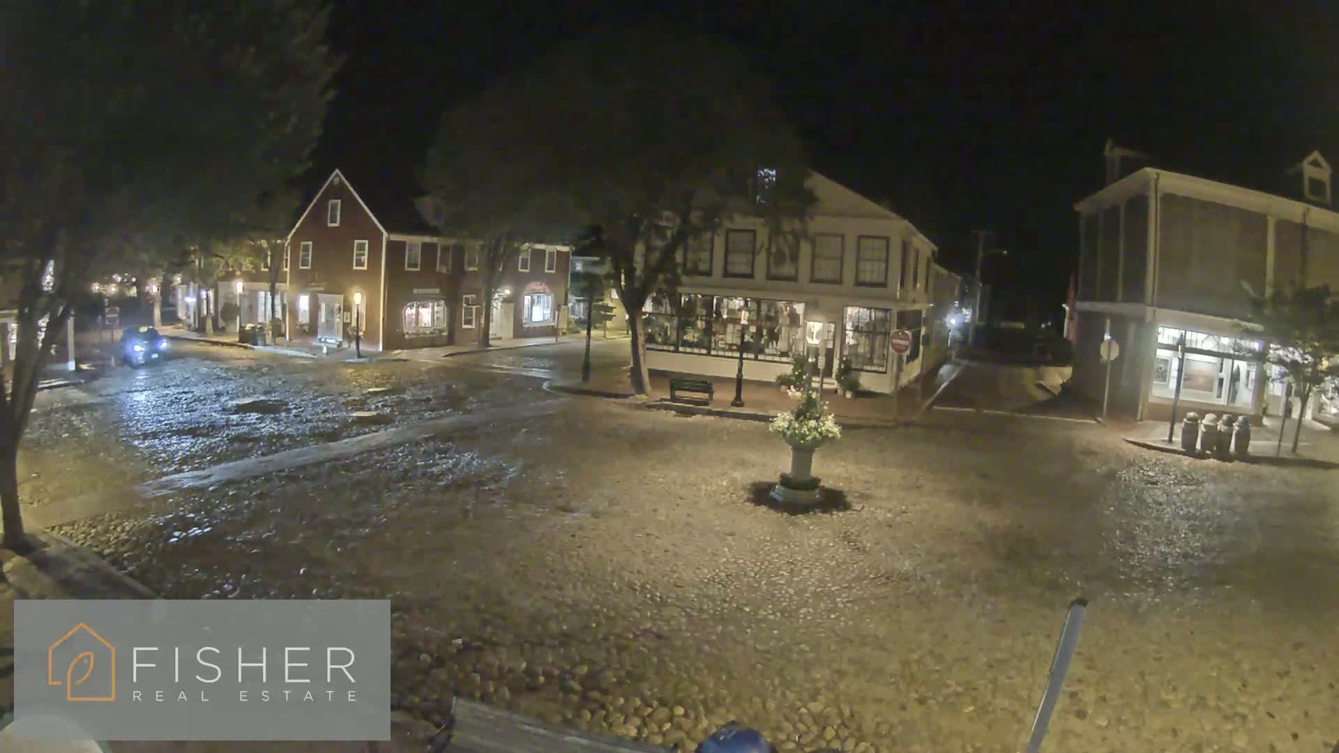Nantucket Downtown Main Street towards East Live Cam - Nantucket,  Nantucket County, Massachusetts, USA