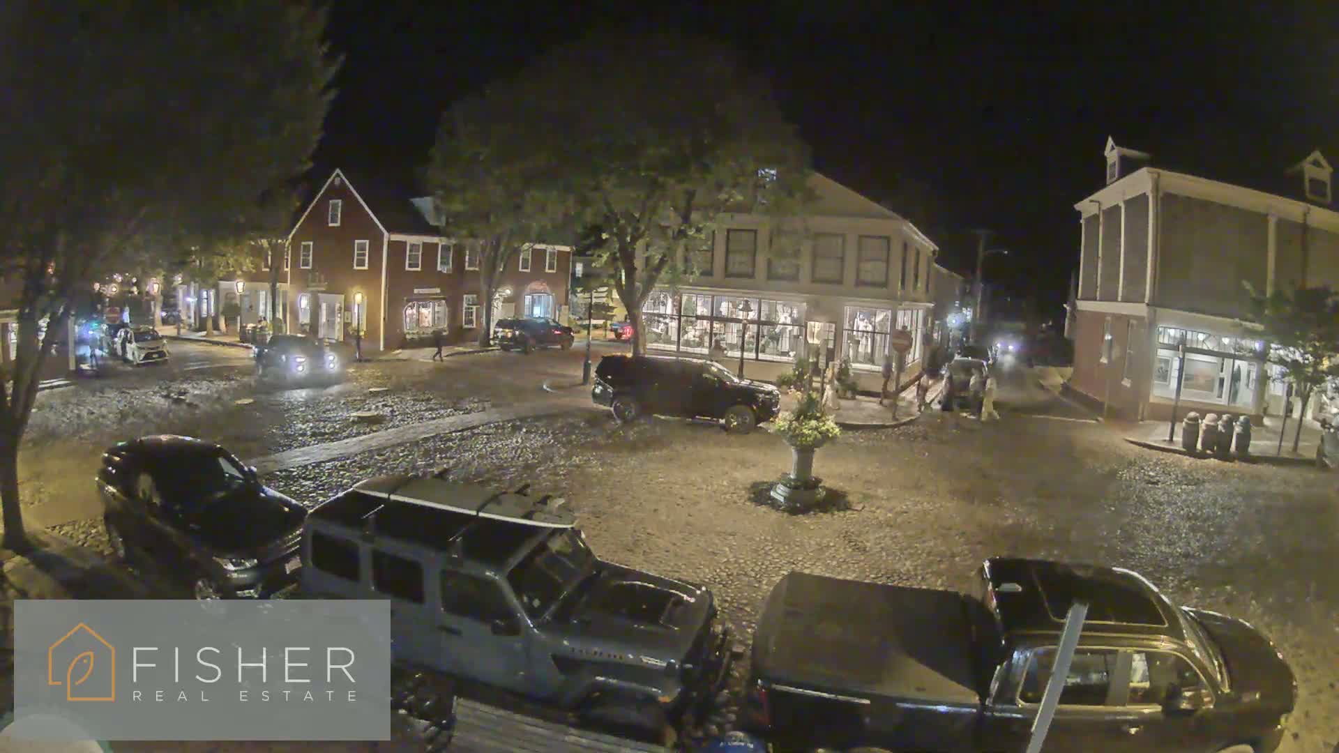 Nantucket Downtown Main Street towards East Live Cam - Nantucket,  Nantucket County, Massachusetts, USA