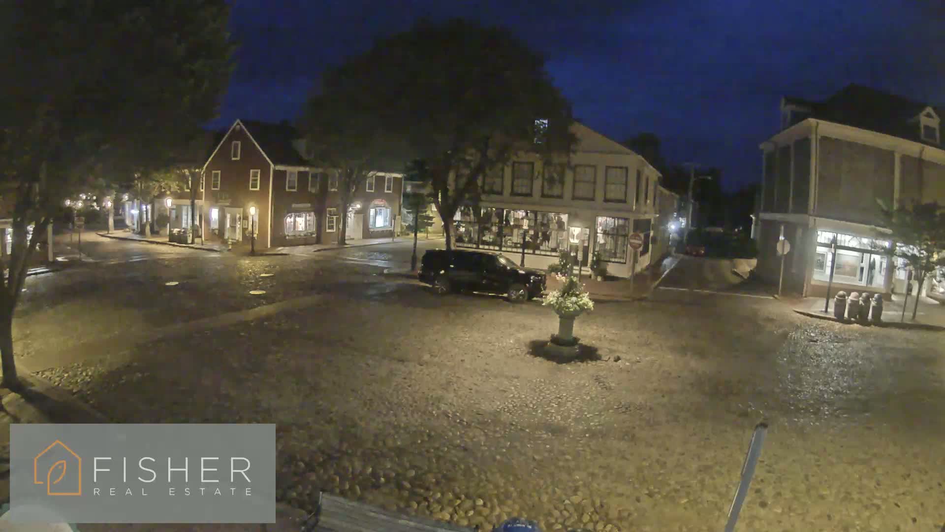 Nantucket Downtown Main Street towards East Live Cam - Nantucket,  Nantucket County, Massachusetts, USA