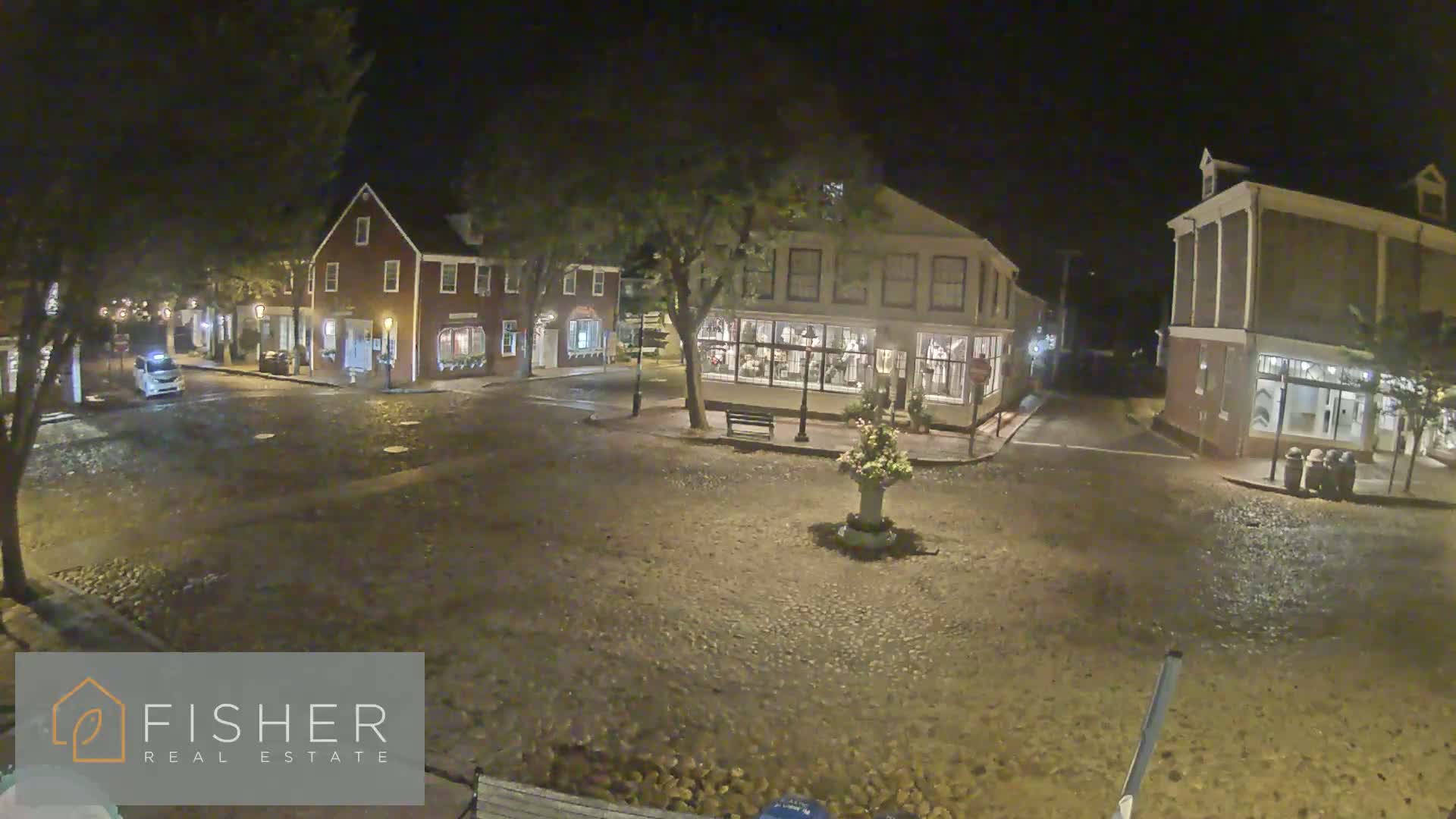 Nantucket Downtown Main Street towards East Live Cam - Nantucket,  Nantucket County, Massachusetts, USA