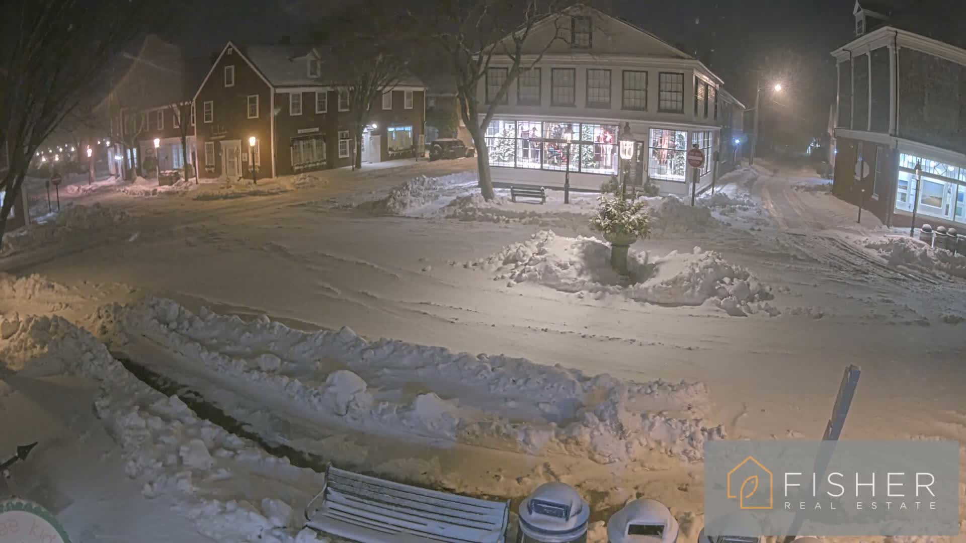 Nantucket Downtown Main Street towards East Live Cam - Nantucket,  Nantucket County, Massachusetts, USA