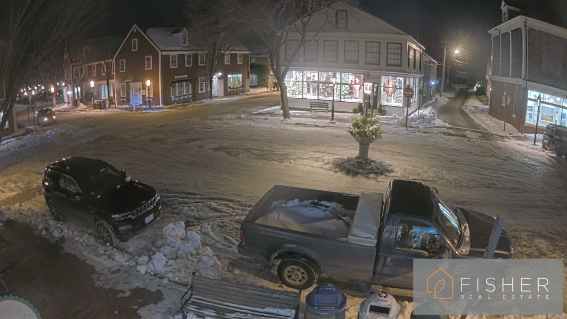 Nantucket Downtown Main Street towards East Live Cam - Nantucket,  Nantucket County, Massachusetts, USA