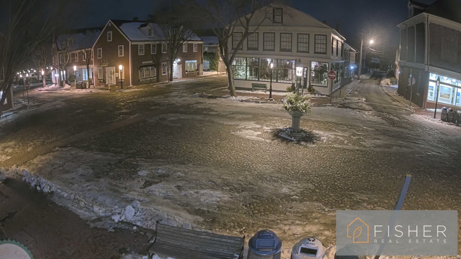 Nantucket Downtown Main Street towards East Live Cam - Nantucket,  Nantucket County, Massachusetts, USA