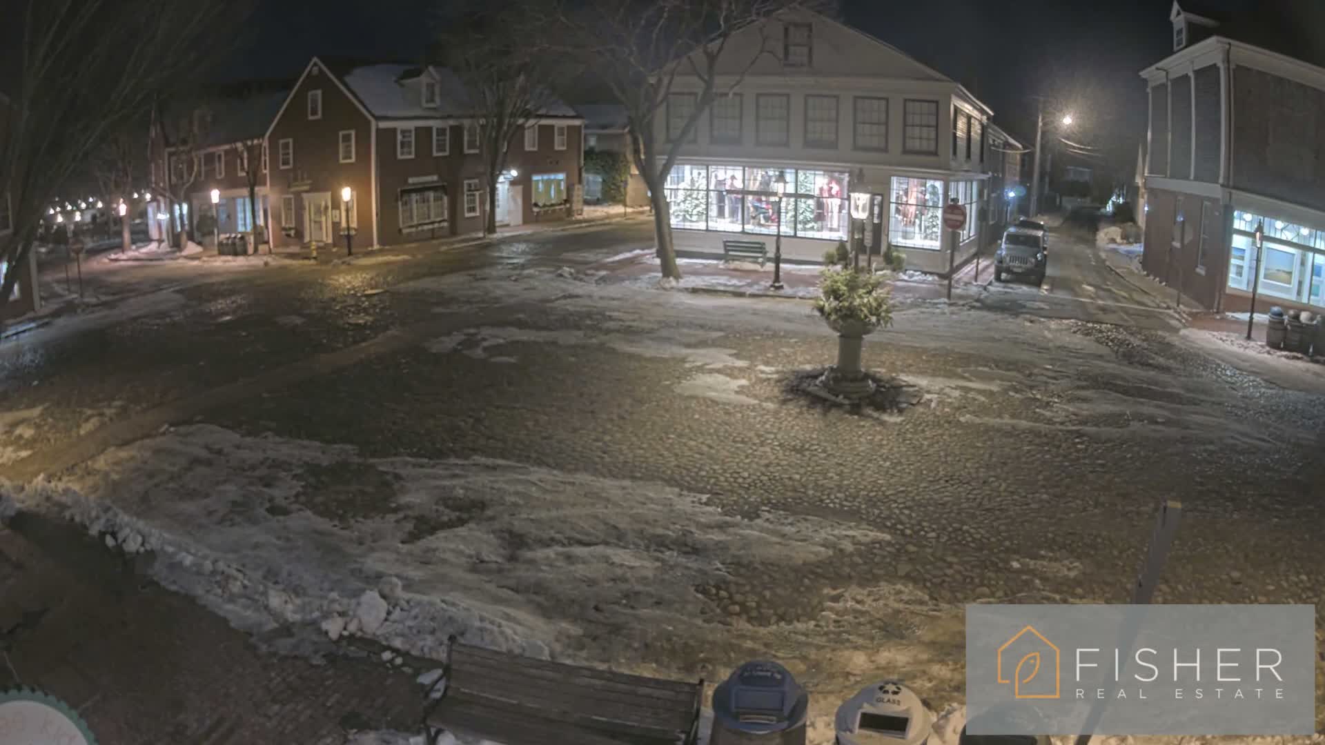 Nantucket Downtown Main Street towards East Live Cam - Nantucket,  Nantucket County, Massachusetts, USA