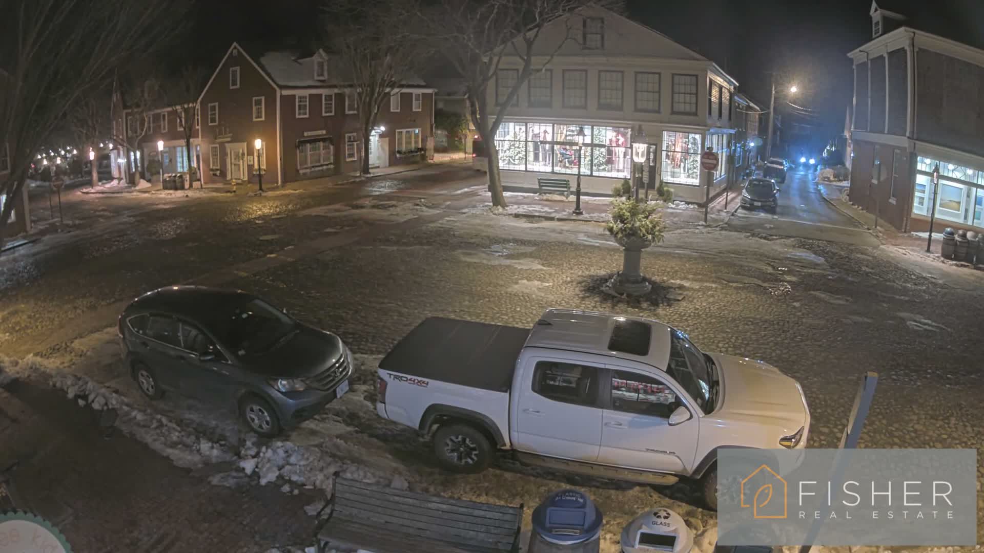 Nantucket Downtown Main Street towards East Live Cam - Nantucket,  Nantucket County, Massachusetts, USA