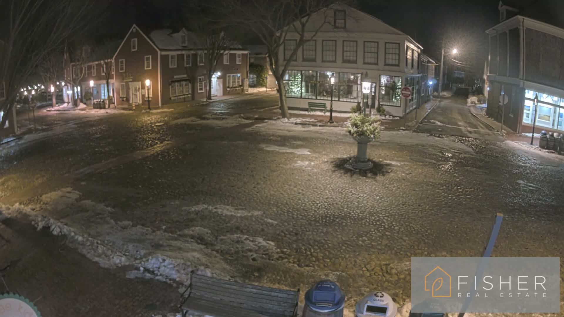Nantucket Downtown Main Street towards East Live Cam - Nantucket,  Nantucket County, Massachusetts, USA