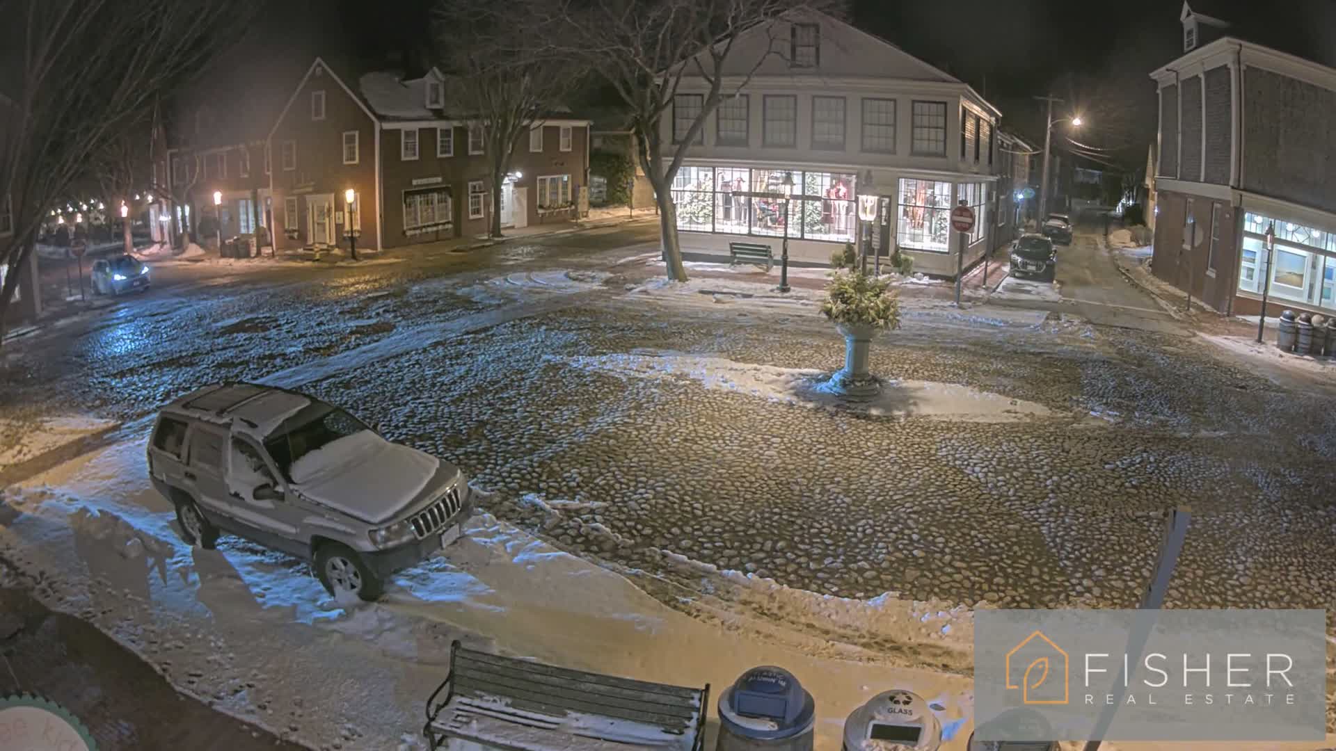 Nantucket Downtown Main Street towards East Live Cam - Nantucket,  Nantucket County, Massachusetts, USA