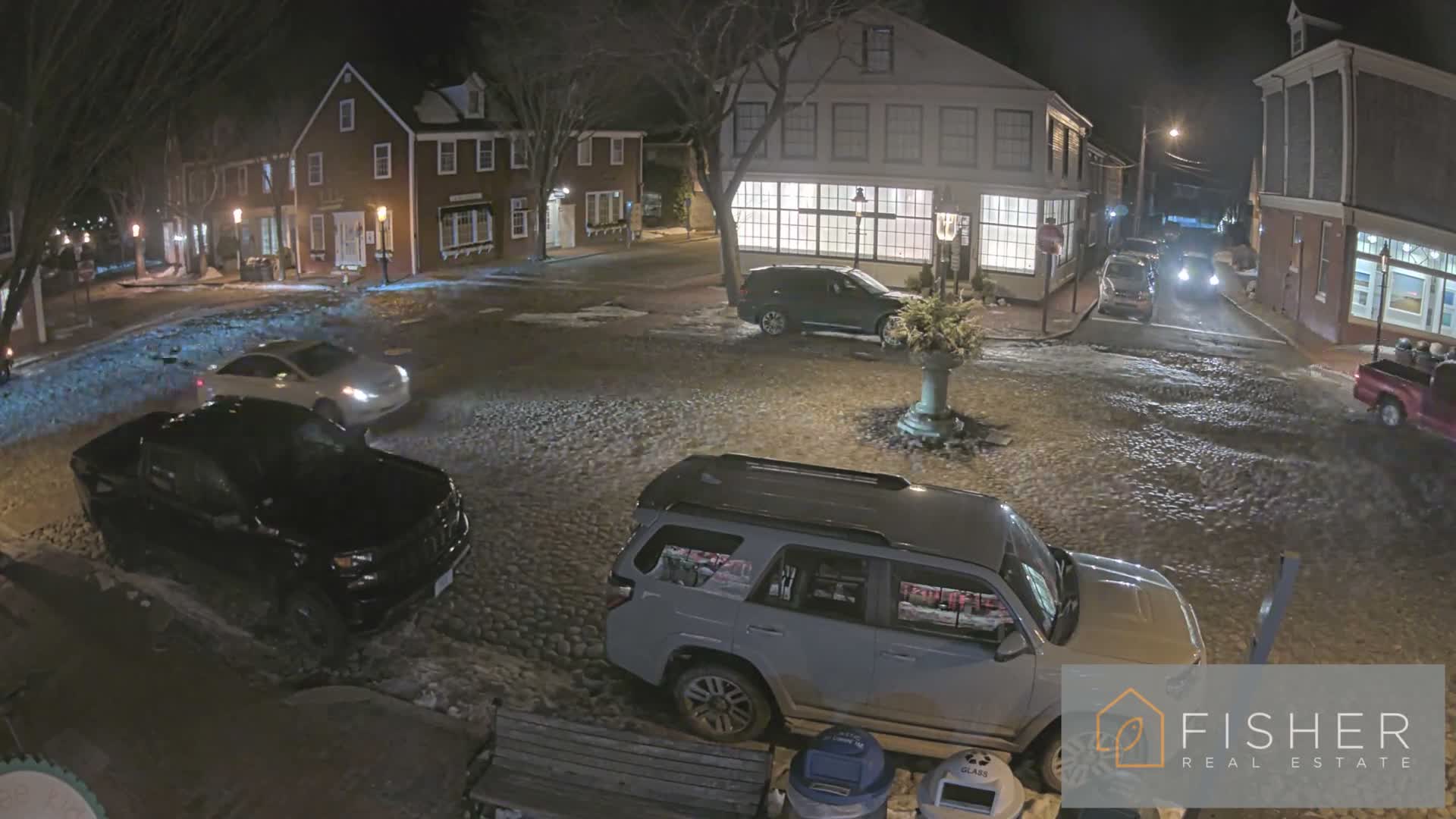 Nantucket Downtown Main Street towards East Live Cam - Nantucket,  Nantucket County, Massachusetts, USA