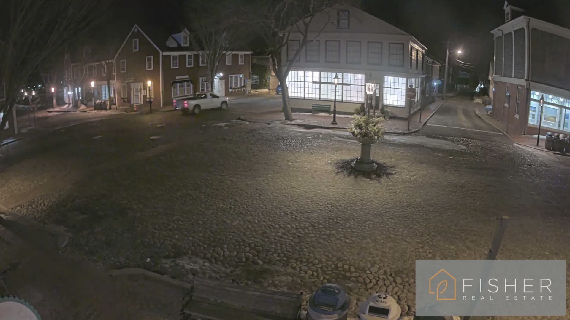 Nantucket Downtown Main Street towards East Live Cam - Nantucket,  Nantucket County, Massachusetts, USA