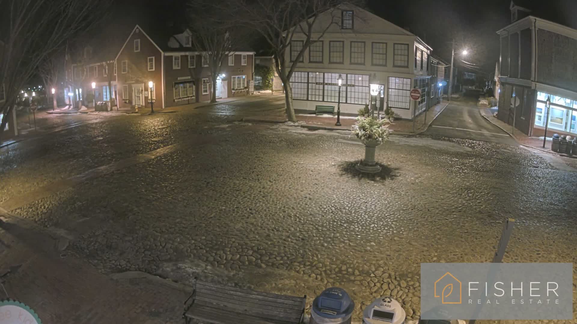 Nantucket Downtown Main Street towards East Live Cam - Nantucket,  Nantucket County, Massachusetts, USA