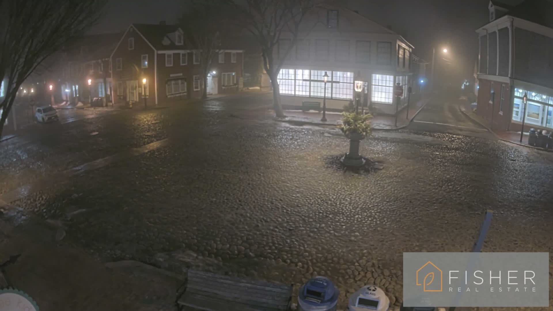 Nantucket Downtown Main Street towards East Live Cam - Nantucket,  Nantucket County, Massachusetts, USA