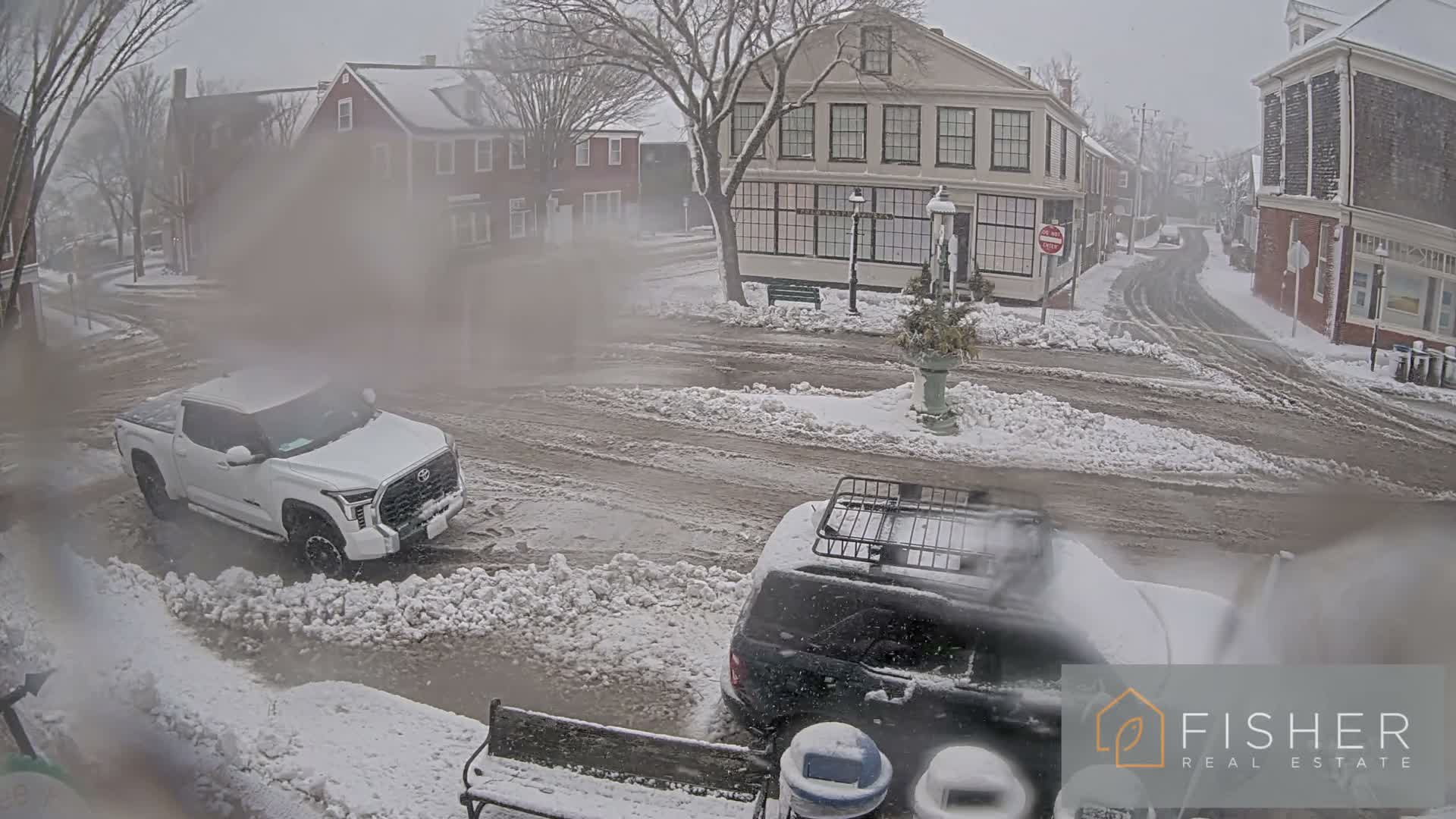 Nantucket Downtown Main Street towards East Live Cam - Nantucket,  Nantucket County, Massachusetts, USA