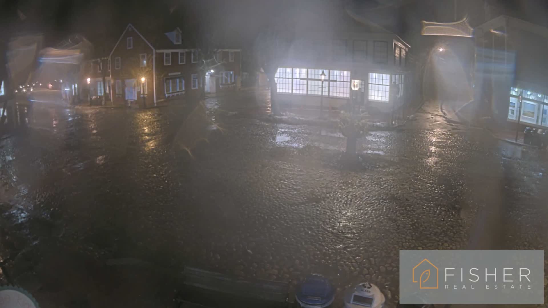 Nantucket Downtown Main Street towards East Live Cam - Nantucket,  Nantucket County, Massachusetts, USA