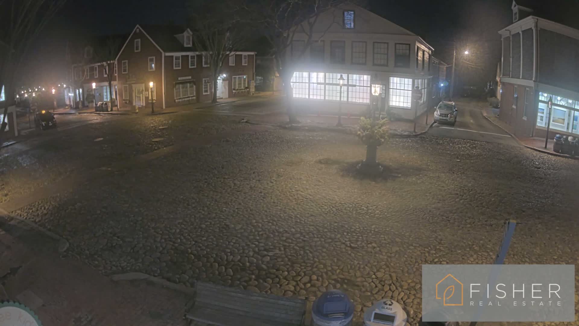 Nantucket Downtown Main Street towards East Live Cam - Nantucket,  Nantucket County, Massachusetts, USA