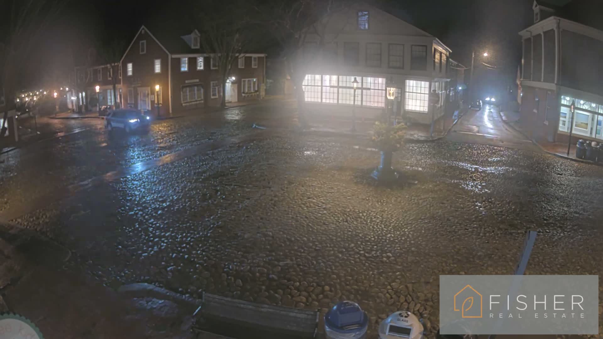 Nantucket Downtown Main Street towards East Live Cam - Nantucket,  Nantucket County, Massachusetts, USA
