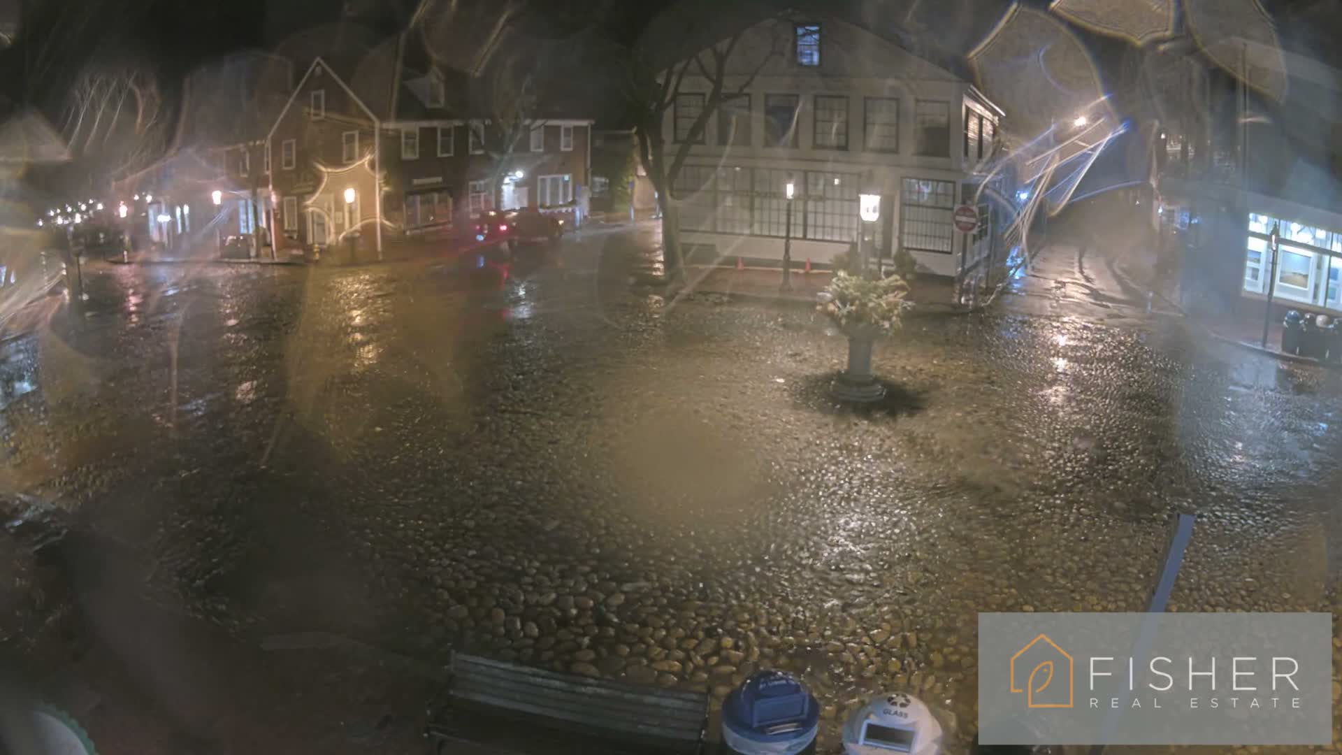 Nantucket Downtown Main Street towards East Live Cam - Nantucket,  Nantucket County, Massachusetts, USA