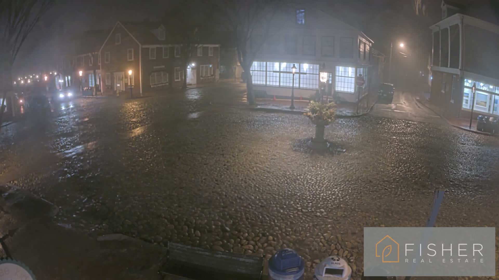 Nantucket Downtown Main Street towards East Live Cam - Nantucket,  Nantucket County, Massachusetts, USA