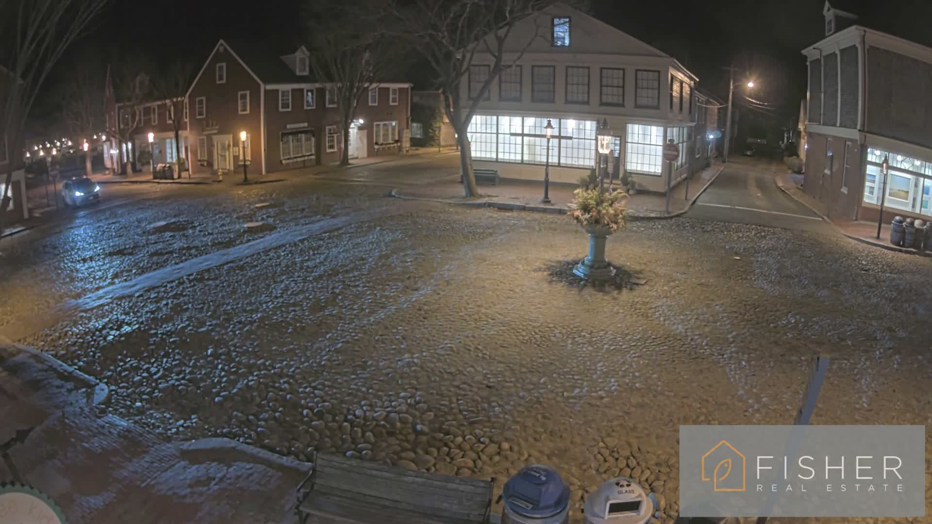 Nantucket Downtown Main Street towards East Live Cam - Nantucket,  Nantucket County, Massachusetts, USA