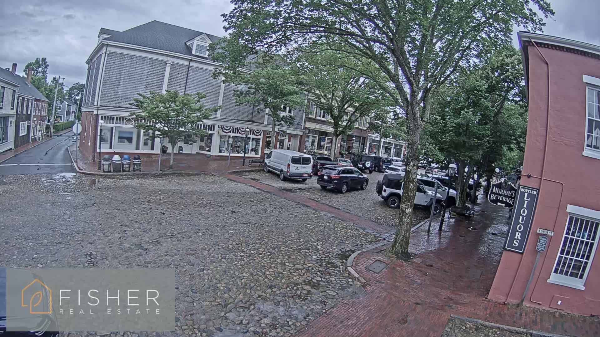 Nantucket Downtown Main Street towards South Live Cam - Nantucket,  Nantucket County, Massachusetts, USA