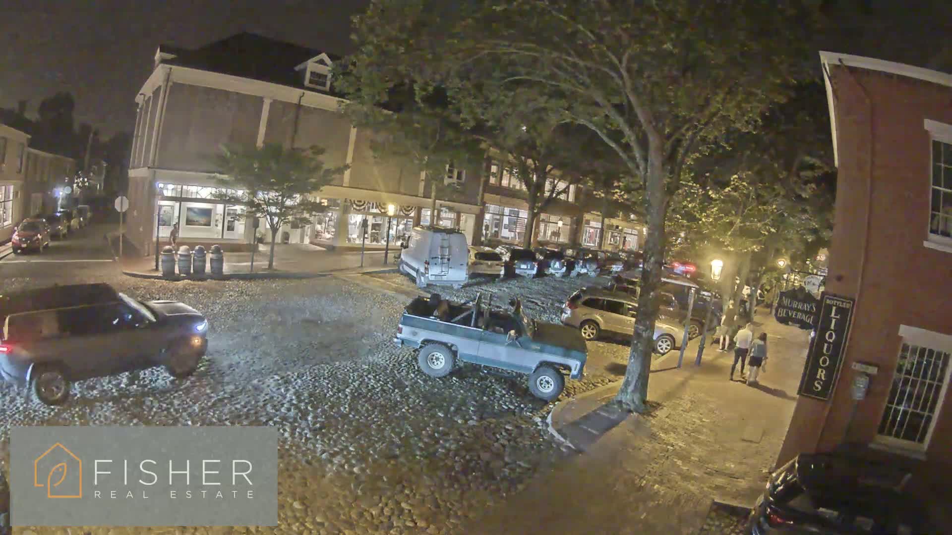 Nantucket Downtown Main Street towards South Live Cam - Nantucket,  Nantucket County, Massachusetts, USA