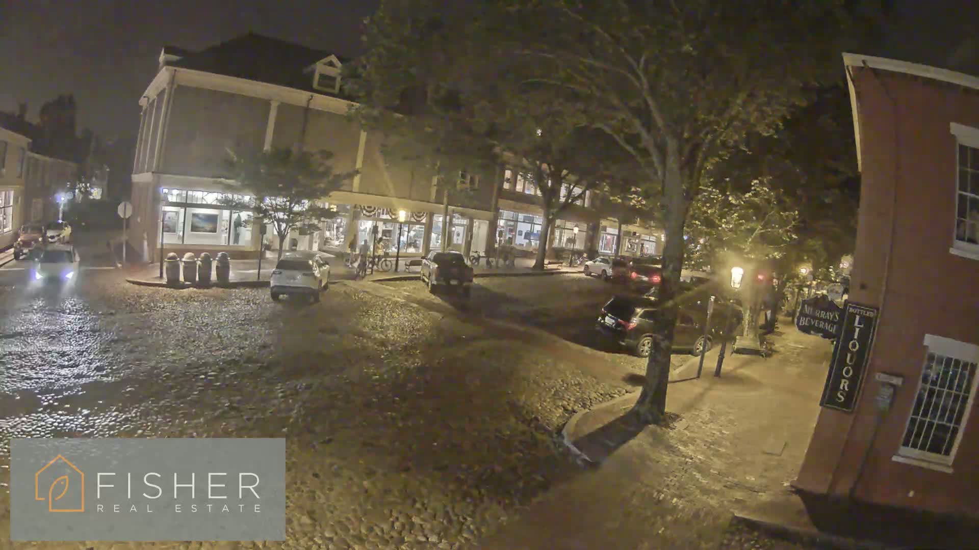 Nantucket Downtown Main Street towards South Live Cam - Nantucket,  Nantucket County, Massachusetts, USA