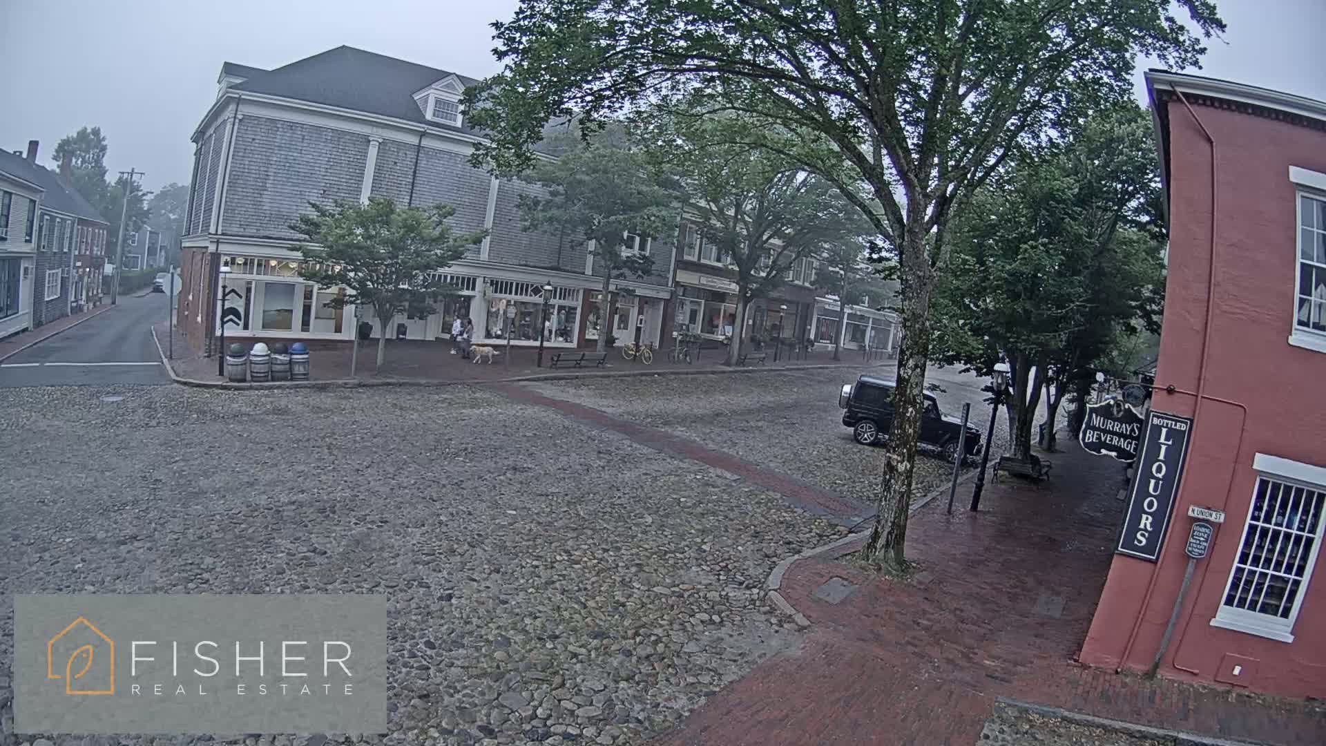 Nantucket Downtown Main Street towards South Live Cam - Nantucket,  Nantucket County, Massachusetts, USA