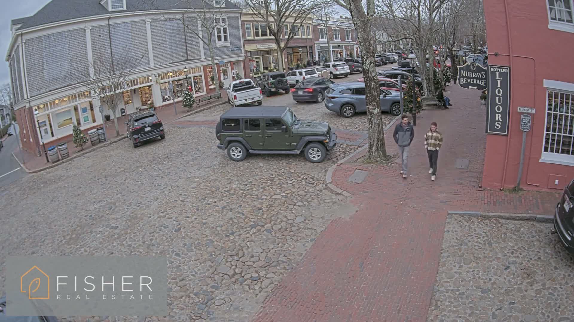 Nantucket Downtown Main Street towards South Live Cam - Nantucket,  Nantucket County, Massachusetts, USA