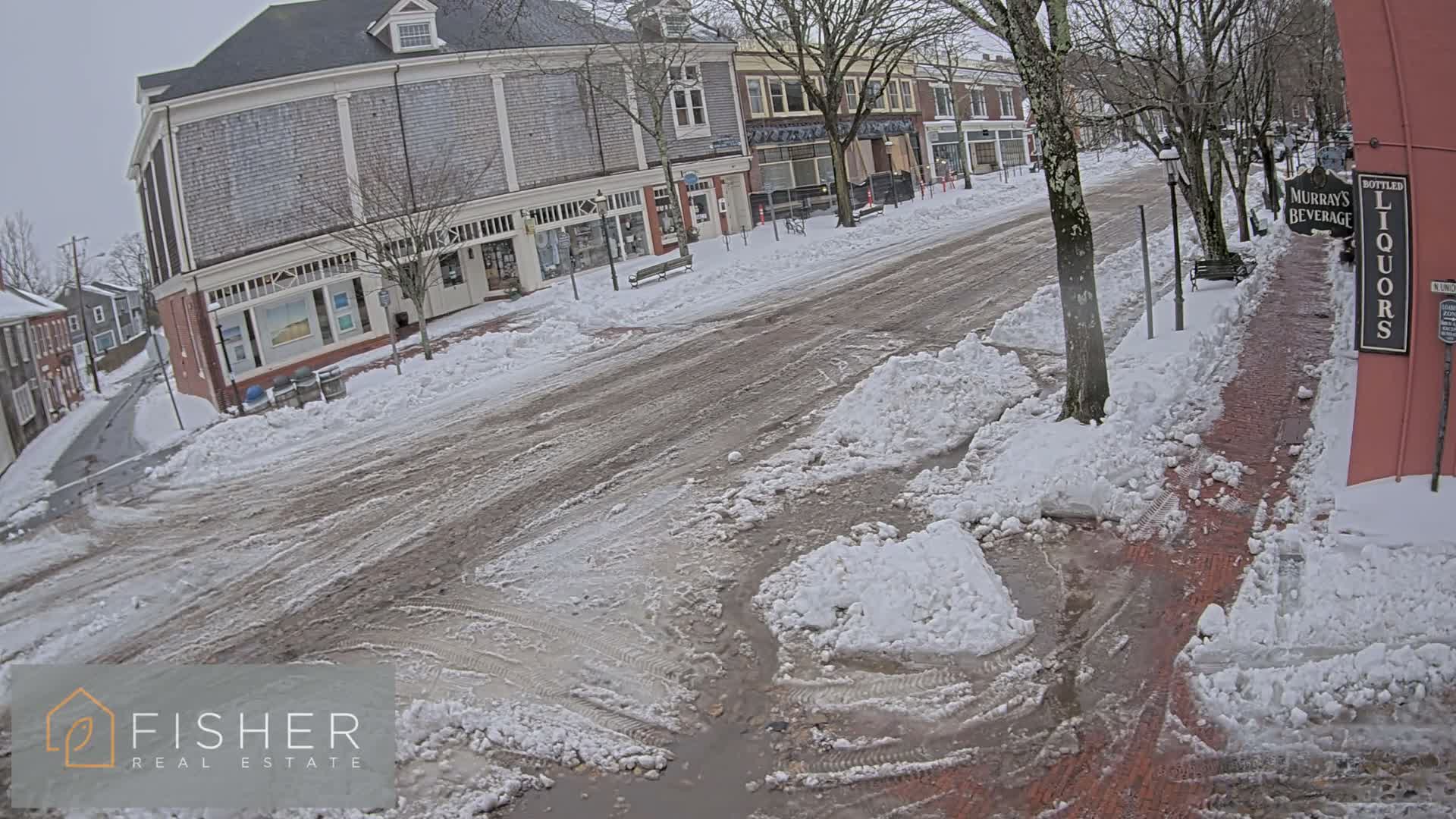 Nantucket Downtown Main Street towards South Live Cam - Nantucket,  Nantucket County, Massachusetts, USA