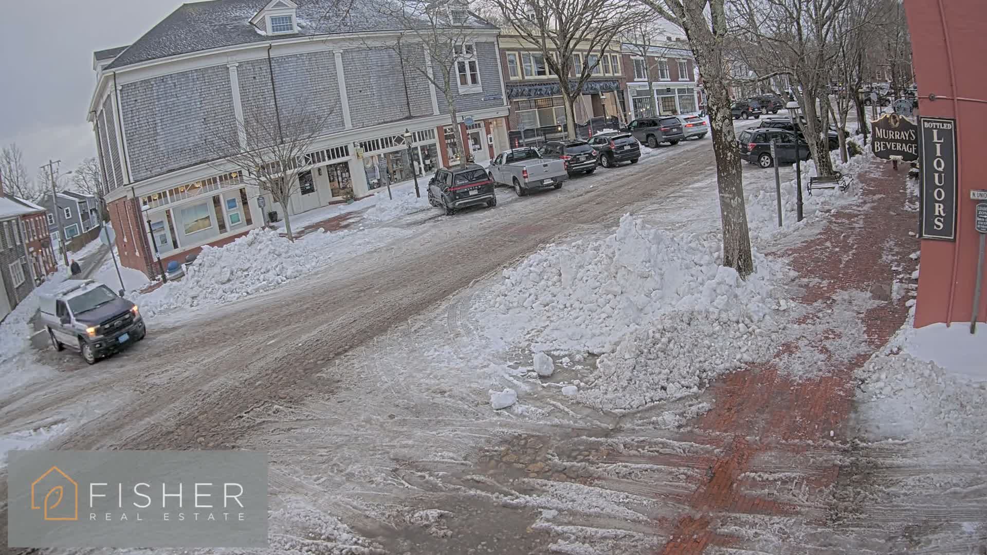 Nantucket Downtown Main Street towards South Live Cam - Nantucket,  Nantucket County, Massachusetts, USA