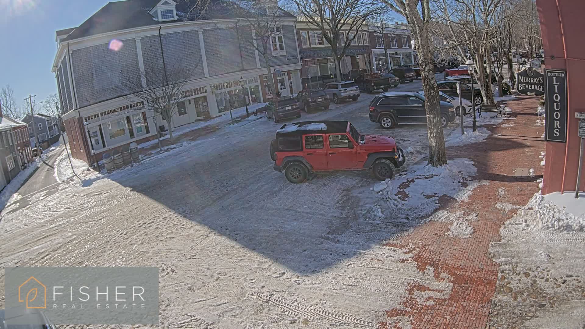 Nantucket Downtown Main Street towards South Live Cam - Nantucket,  Nantucket County, Massachusetts, USA