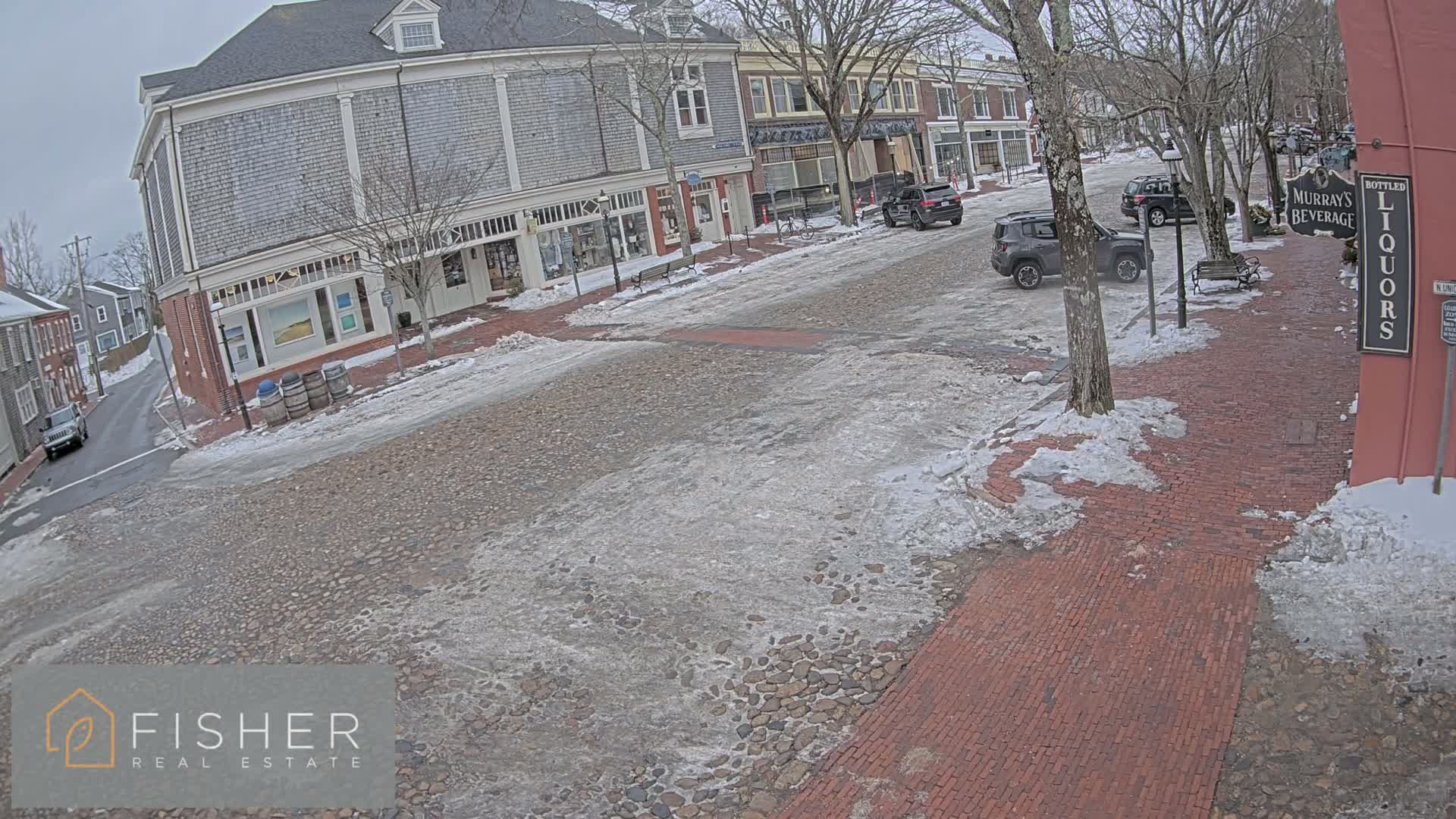 Nantucket Downtown Main Street towards South Live Cam - Nantucket,  Nantucket County, Massachusetts, USA