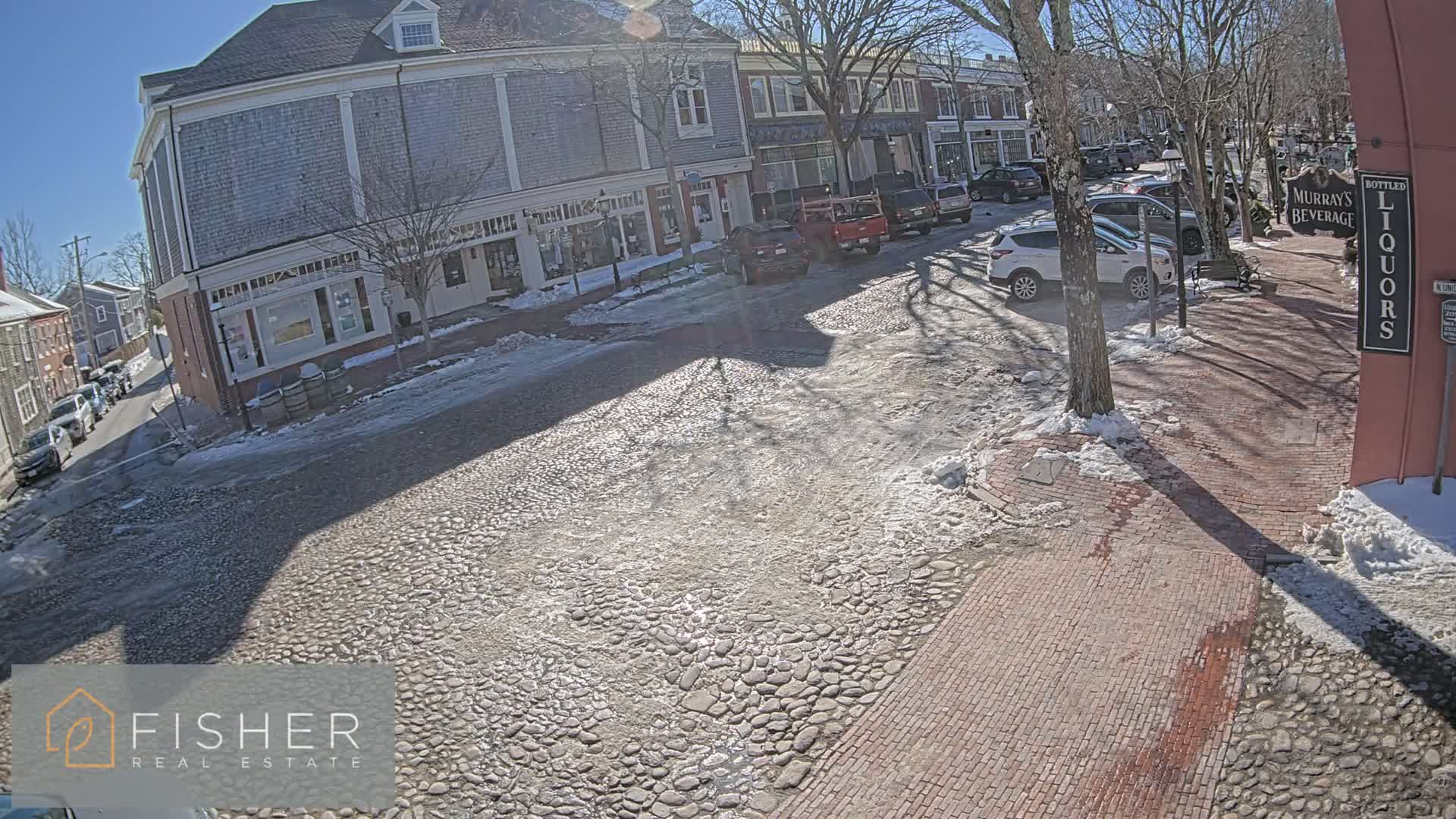 Nantucket Downtown Main Street towards South Live Cam - Nantucket,  Nantucket County, Massachusetts, USA