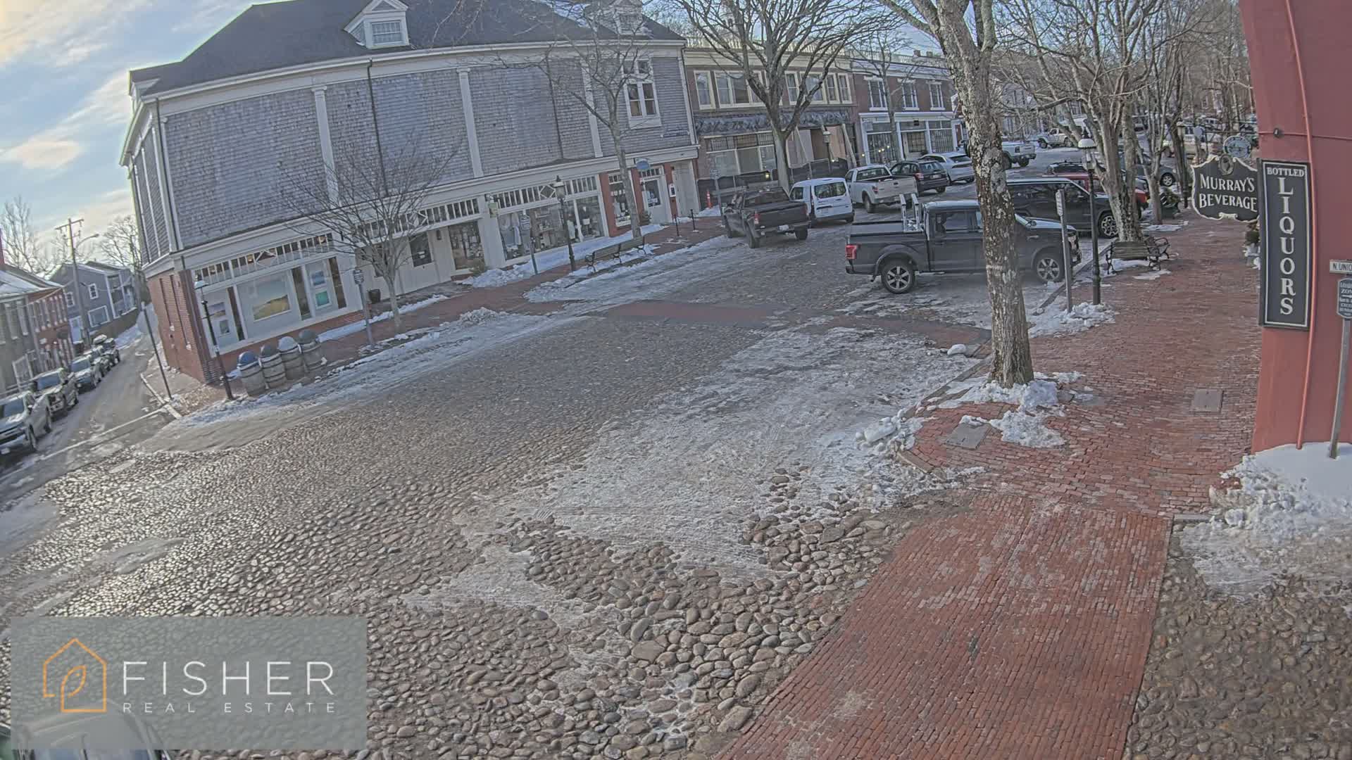Nantucket Downtown Main Street towards South Live Cam - Nantucket,  Nantucket County, Massachusetts, USA