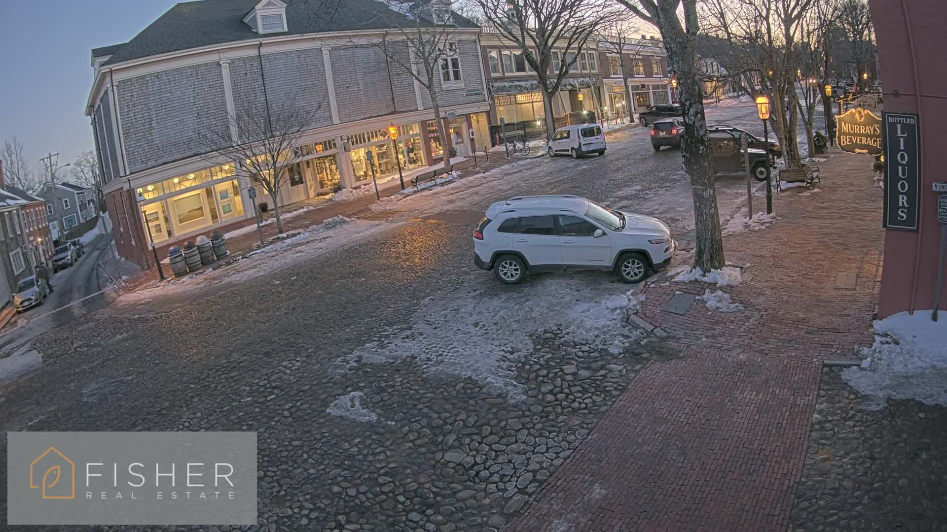 Nantucket Downtown Main Street towards South Live Cam - Nantucket,  Nantucket County, Massachusetts, USA
