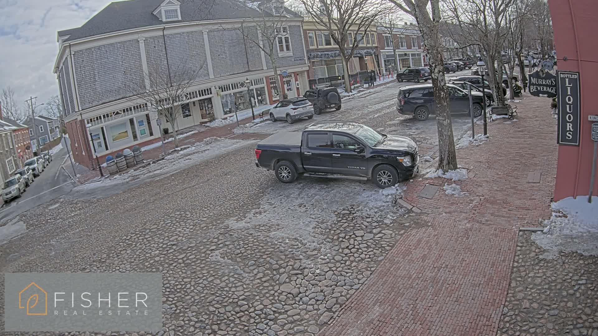 Nantucket Downtown Main Street towards South Live Cam - Nantucket,  Nantucket County, Massachusetts, USA