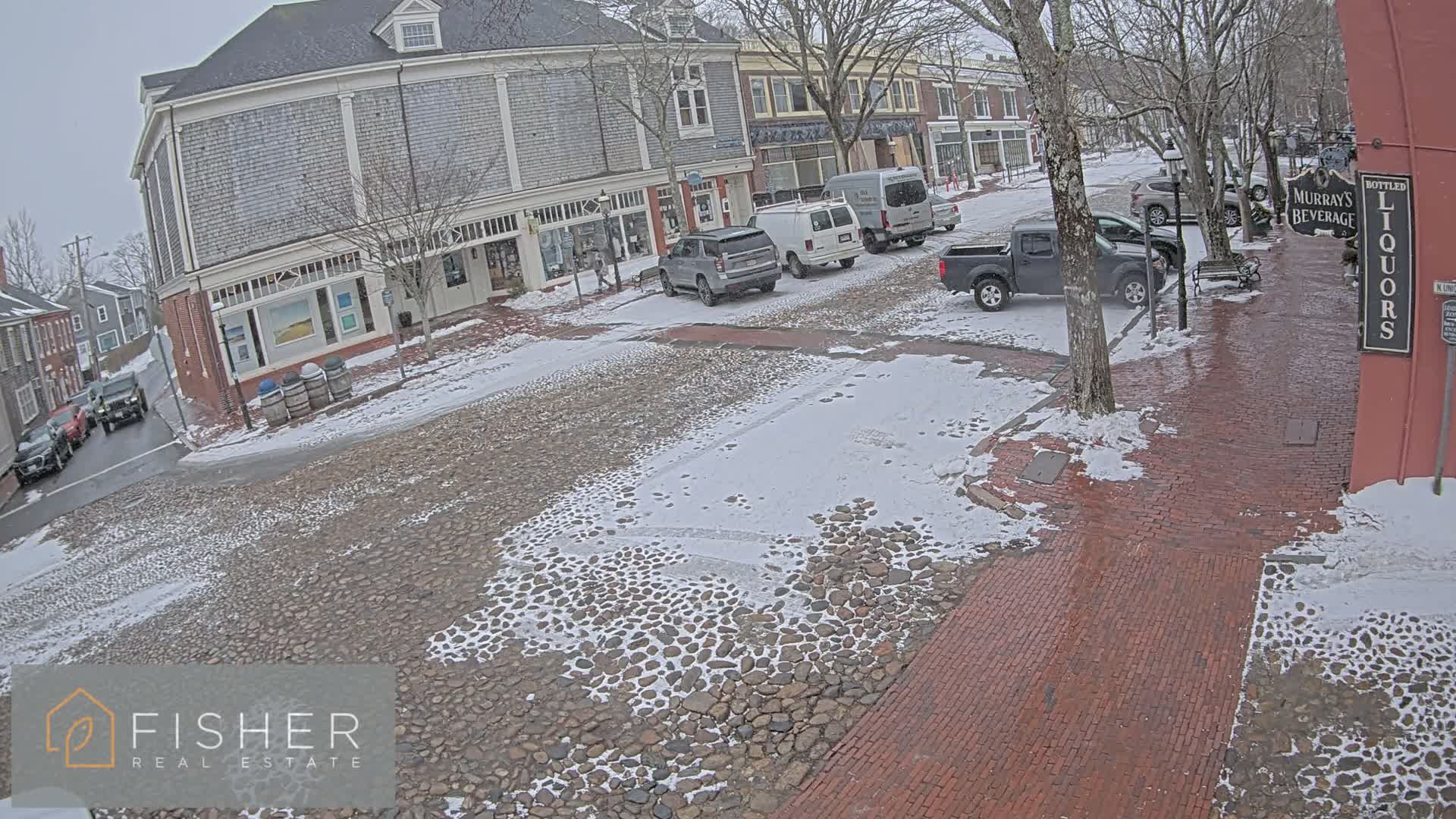 Nantucket Downtown Main Street towards South Live Cam - Nantucket,  Nantucket County, Massachusetts, USA