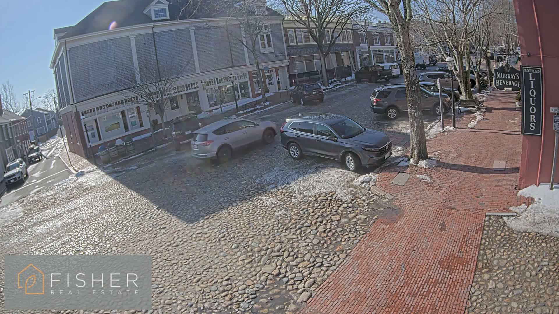 Nantucket Downtown Main Street towards South Live Cam - Nantucket,  Nantucket County, Massachusetts, USA
