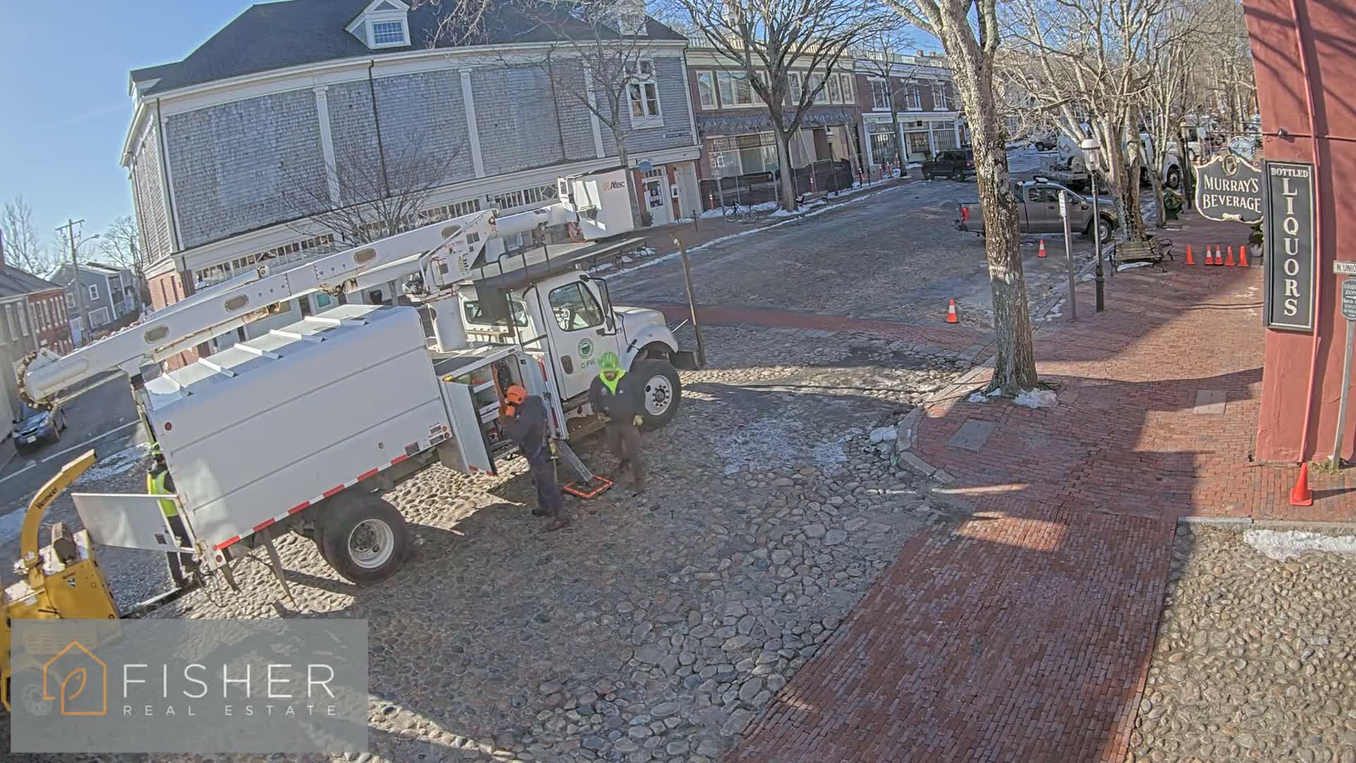 Nantucket Downtown Main Street towards South Live Cam - Nantucket,  Nantucket County, Massachusetts, USA