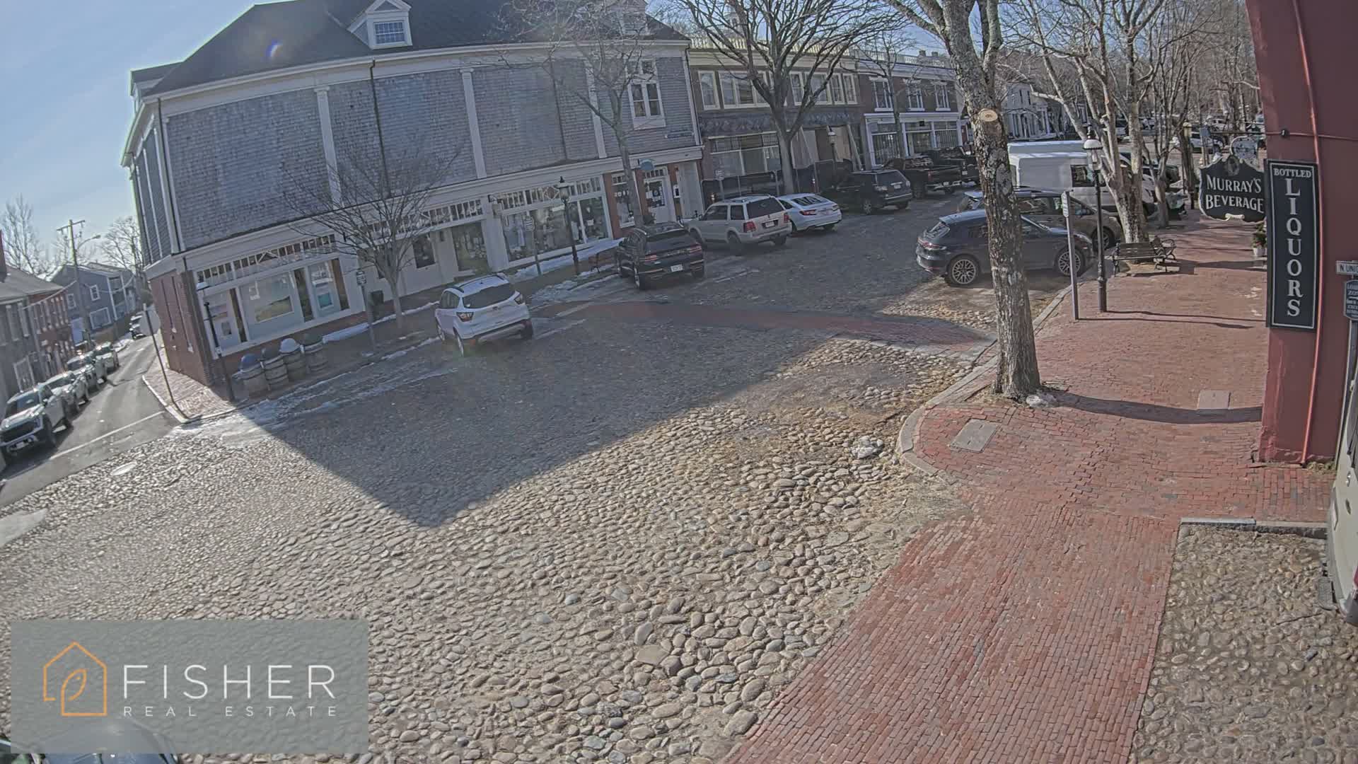 Nantucket Downtown Main Street towards South Live Cam - Nantucket,  Nantucket County, Massachusetts, USA