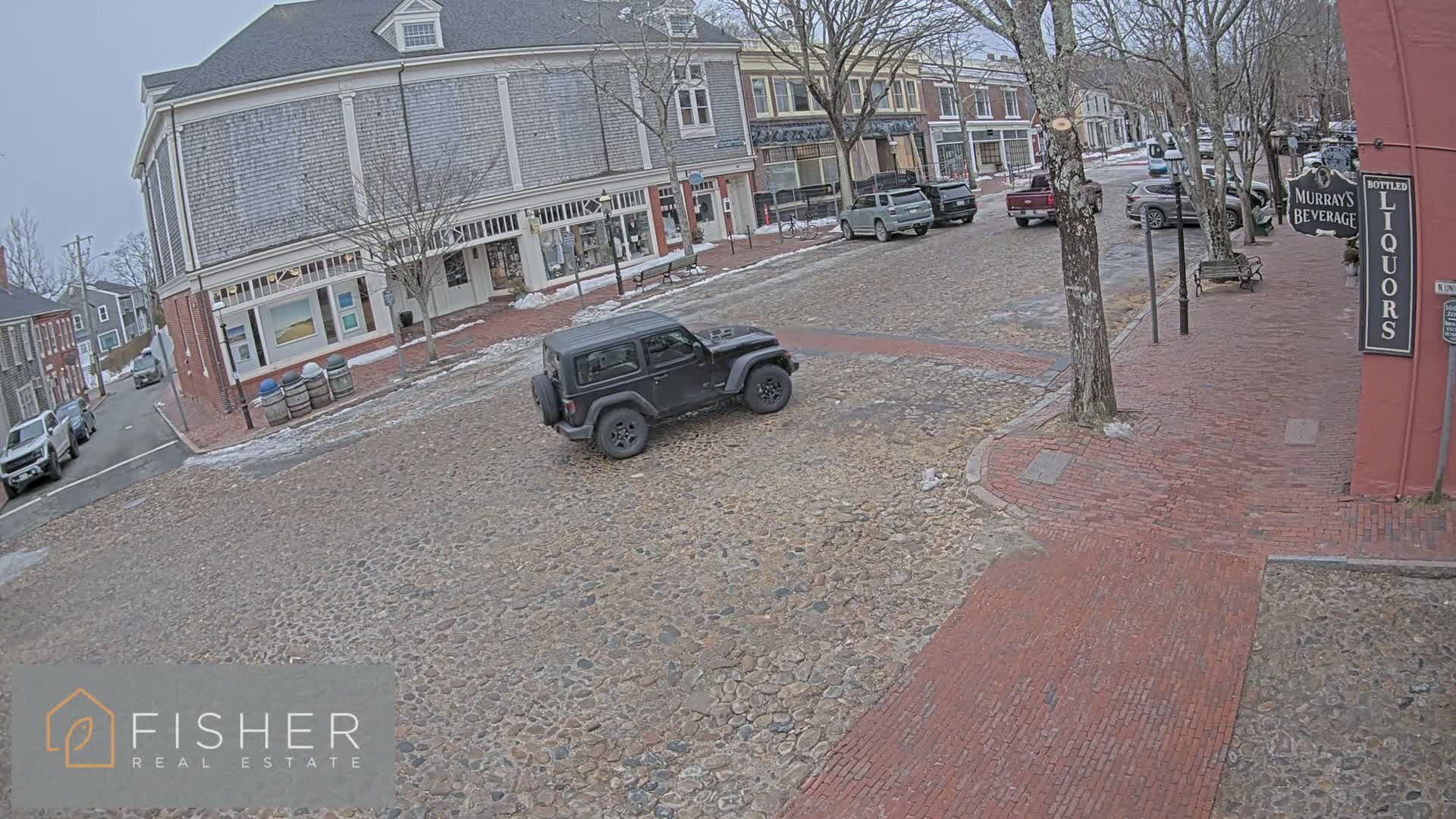 Nantucket Downtown Main Street towards South Live Cam - Nantucket,  Nantucket County, Massachusetts, USA