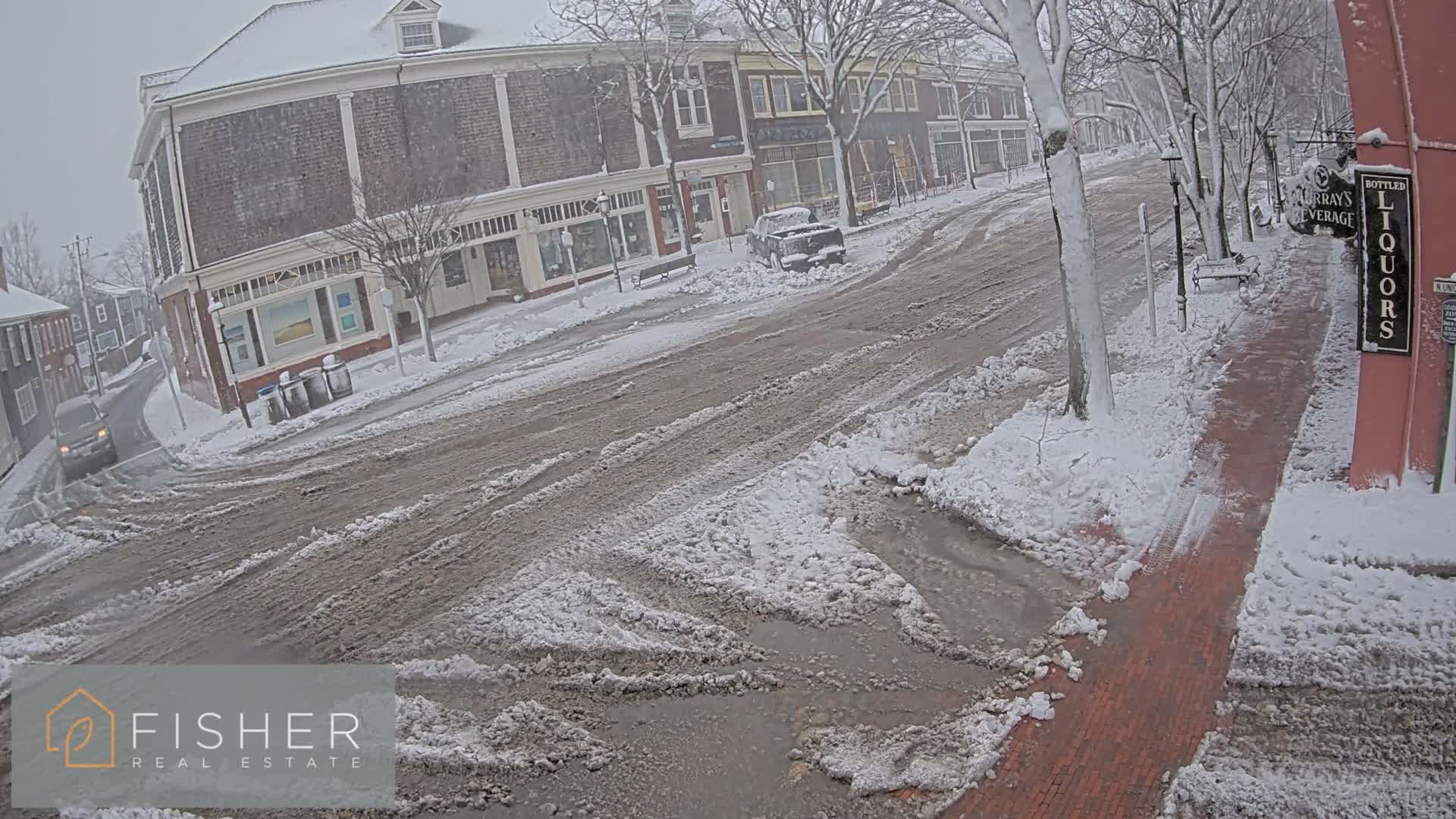 Nantucket Downtown Main Street towards South Live Cam - Nantucket,  Nantucket County, Massachusetts, USA