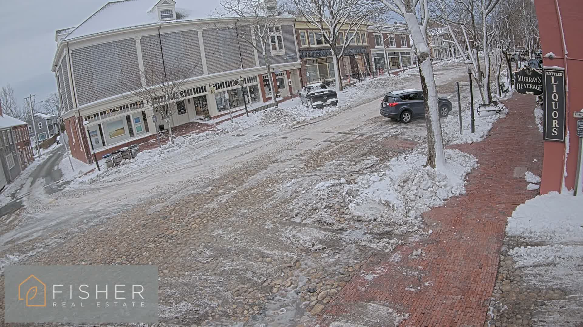 Nantucket Downtown Main Street towards South Live Cam - Nantucket,  Nantucket County, Massachusetts, USA